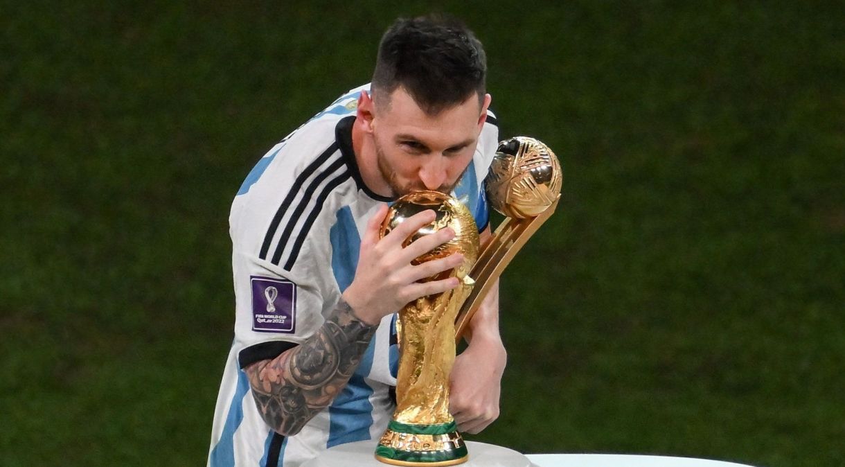 Messi foi eleito craque da Copa do Mundo 2022