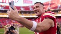 Travis Kelce abraça o universo de Taylor Swift, mas mantém foco na NFL