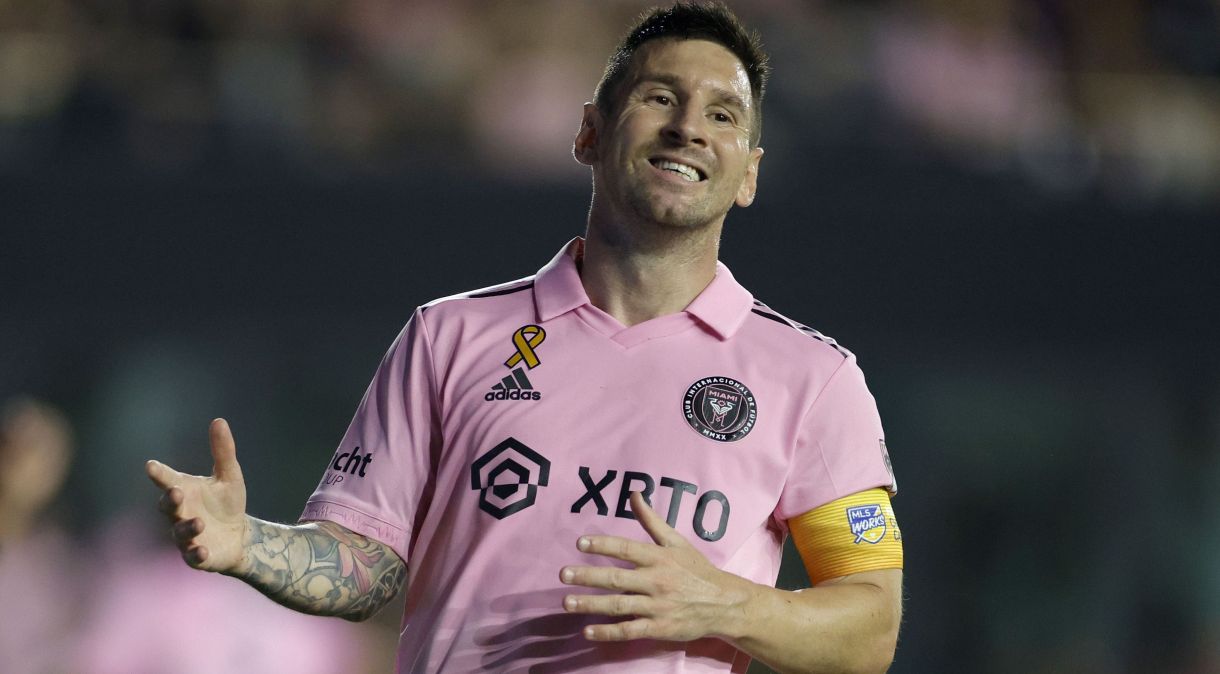 Messi saiu ainda no primeiro tempo do confronto com o Toronto FC, pela MLS