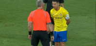 Cristiano Ronaldo peita e grita com Daronco em jogo na Arábia Saudita; veja