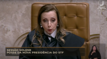 Elizeta Ramos discursou durante cerimônia de posse do ministro Luís Roberto Barroso como presidente do STF nesta quinta-feira (28)