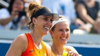 Ao lado de Jennifer Brady, Luisa Stefani já está na semifinal do Grand Slam disputado nos Estados Unidos