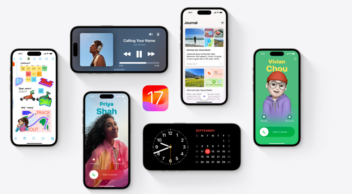 Apple lança iOS 17 nesta segunda-feira (18)