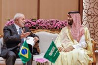 Lula se encontra com príncipe da Arábia Saudita, que aponta interesse em investir no Brasil