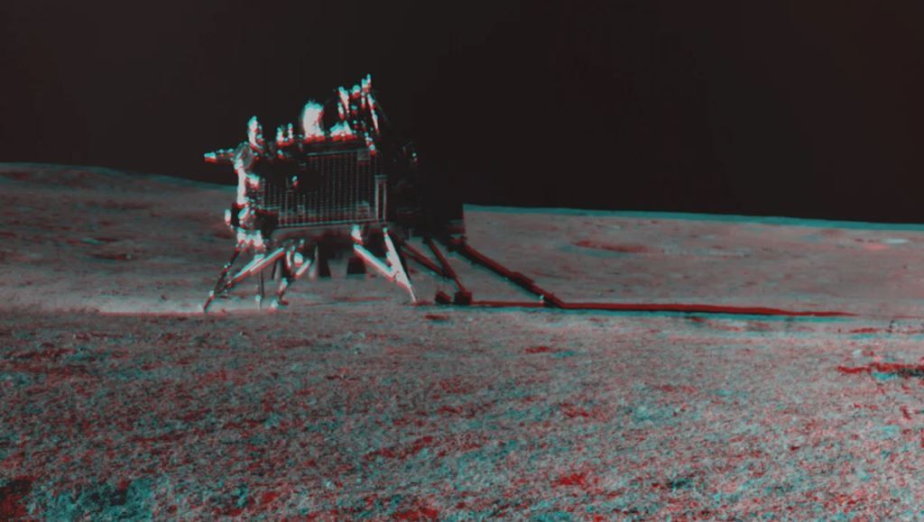 O módulo lunar da Chandryaan-3