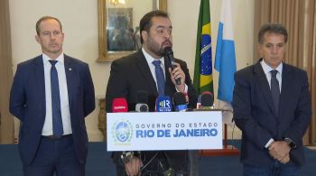 Governador ressaltou que é necessário trabalho conjunto entre os Poderes; secretário do Ministério da Justiça afirmou que aumentará a presença e apoio no Rio