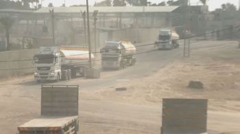 Dos 20 caminhões de ajuda que iriam passar pela região nesta terça, somente oito entraram de fato no território palestino, afirma a ONU