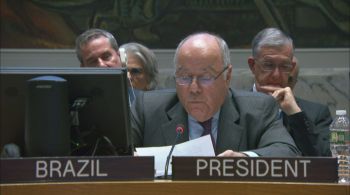 Chanceler presidiu reunião do Conselho de Segurança e condenou os assentamentos de Israel na Cisjordânia