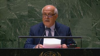Riyad Mansour criticou as falas do ministro das Relações Exteriores de Israel 