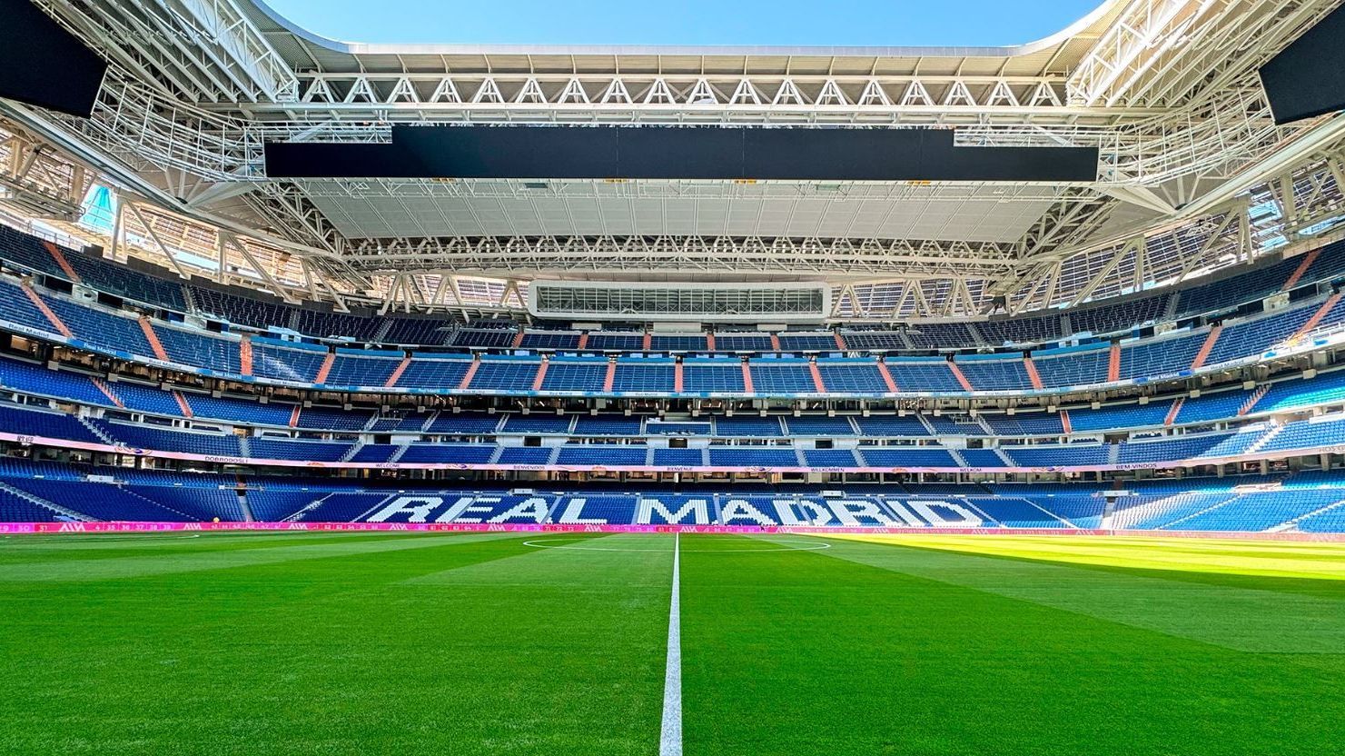 Estádio Santiago Bernabéu, em outubro de 2023