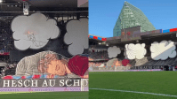 Vídeo: Torcida do Basel faz mosaico “vivo” que funciona através da eletricidade