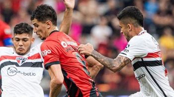 Pablo, para o Furacão, e Pablo Maia, para o Tricolor, marcam na Ligga Arena