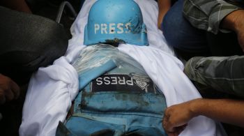 Desse total, 54 profissionais eram palestinos; quatro jornalistas israelenses morreram