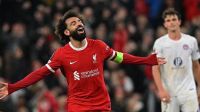 Salah, do Liverpool, quebra recorde de ídolo do Arsenal com gol na Europa League