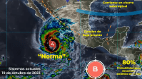 Furacão se intensifica, chega a 251 km/h e pode atingir o México neste fim de semana