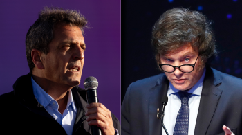 Pesquisa mostrou Javier Milei à frente nas intenções de votos úteis do segundo turno, com 52,1%; Sergio Massa teve 47,9%