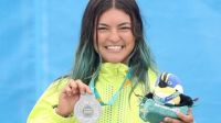 Pan de Santiago: Com emoção, Raicca Oliveira conquista medalha de prata no skate