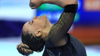 Brasileira ficou atrás apenas de Simone Biles e levou sua sexta medalha na competição