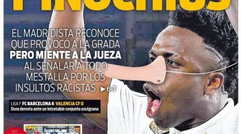 Diário afirmou que jogador "mentiu para a juíza" sobre insultos racistas ocorridos na partida entre Valencia e Real Madrid em maio deste ano