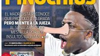 Jornal espanhol chama Vinicius Jr. de “Pinóquio” por depoimento sobre racismo