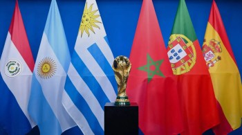Mundial será disputado em Portugal, Espanha e Marrocos, mas terá jogos também em Argentina, Paraguai e Uruguai