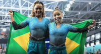 Rebeca Andrade ganha mais um ouro e Flávia Saraiva fica com a prata