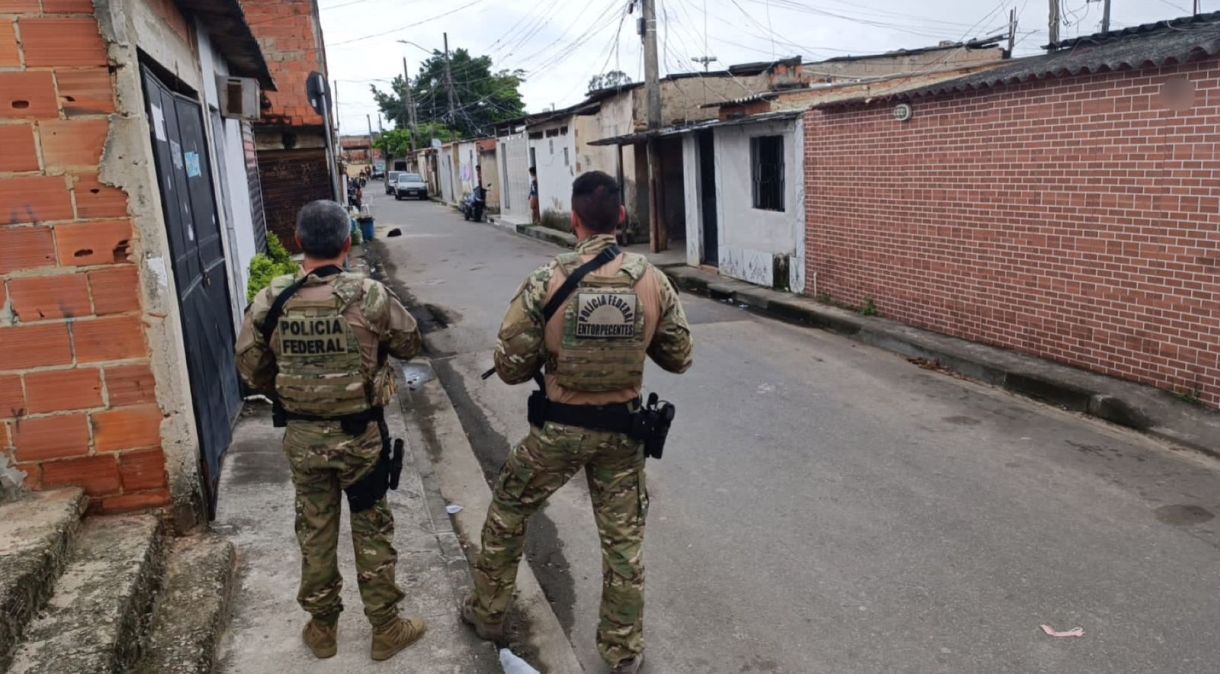 Operação conjunta da Polícia Federal e da Polícia Militar do Rio