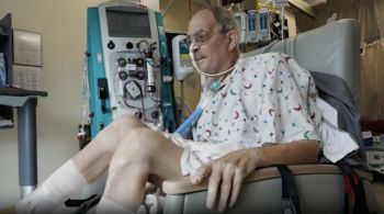 Lawrence Faucette, de 58 anos, foi submetido à cirurgia em setembro; esta é a segunda vez que tratamento experimental é realizado