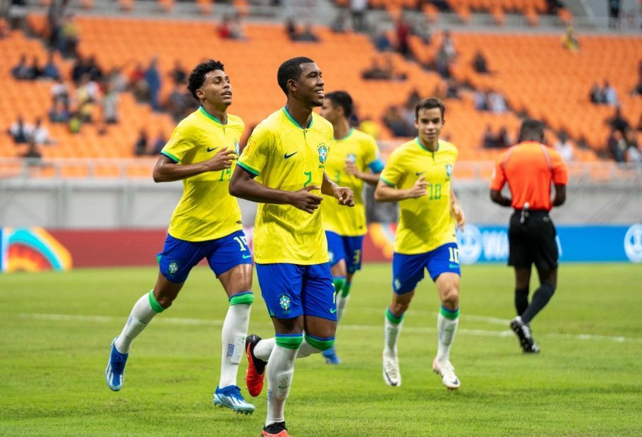 Seleção Brasileira fez sua maior goleada da história do Mundial Sub-17