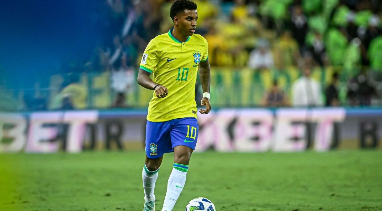 Rodrygo em Brasil 0 x 1 Argentina