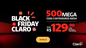 Aproveitando a época de ofertas, a Claro oferece pacote com Wi-fi na casa toda, para você curtir a maior plataforma brasileira de streaming*, por apenas R$ 129,90/mês no Multi.