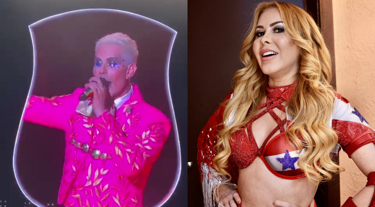 Christian Chávez do RBD cantou "Voando pro Pará" durante a passagem da banda no Brasil