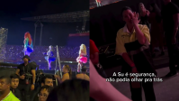 Segurança chora de emoção durante show do RBD; veja vídeo