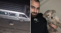 Vídeo: homem adota cachorrinho após flagrar abandono em rua movimentada