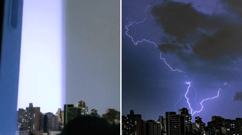 Foto tirada em São Paulo em abril de 2022 viralizou nas redes sociais nas últimas semanas 