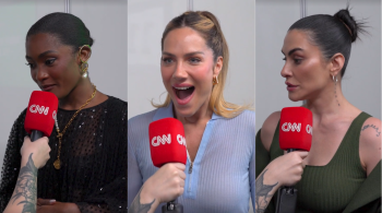 Ao lado de Gio Ewbank e Erika Janusa, atriz deu entrevista exclusiva à CNN sobre a série "A Magia de Aruna" na CCXP23