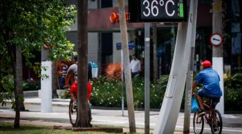 Máxima prevista para sábado é de 37 graus; no domingo, termômetros não deverão passar de 25 graus