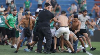 Polícia Militar e Ministério Público do Paraná emitiram nota após a invasão e brigas entre torcidas durante Coritiba x Cruzeiro