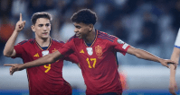 Eliminatórias da Euro: Joia de 16 anos volta a marcar em vitória da Espanha