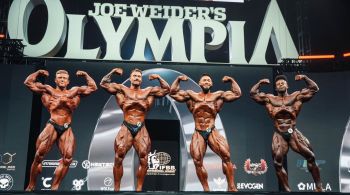 O canadense Chris Bumstead, conhecido como "Cbum", ficou com o título na categoria Classic Physique