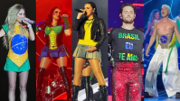 RBD usa looks com cores da bandeira do Brasil; veja fotos