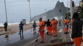 Eduardo Paes pediu que motoristas busquem alternativas já que o trânsito na avenida Delfim Moreira segue fechado