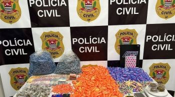 Policiais identificaram o imóvel de fabricação e armazenamento de drogas durante a operação “Rota 65” para combater o tráfico pela região