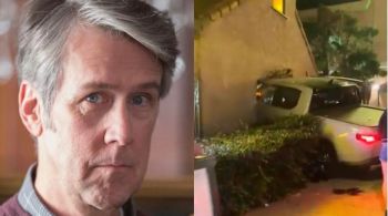 Alan Ruck colidiu seu carro com uma pizarria depois de bater em dois veículos, em Hollywood, Los Angeles