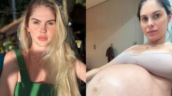 Na manhã desta sexta (24), Bárbara Evans desabafou em meio à espera dos gêmeos: "Acordei bem abalada"