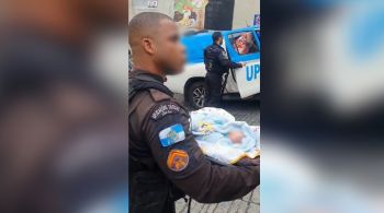 Criança foi encontrada durante patrulhamento dentro de comunidade na zona norte do Rio de Janeiro