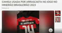 Flamengo: camisa que Arrascaeta deu a invasor de campo está à venda; veja valor