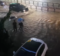 Um mês em 24 horas: chuva histórica atinge Florianópolis