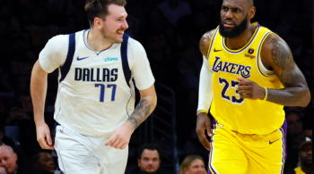 O Dallas Mavericks venceu o Los Angeles Lakers por 104 a 101