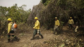 Em Mato Grosso, bombeiros dizem que "chuva colaborou, mas não extinguiu todos os focos do incêndio"